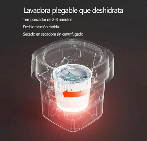 Minilavadora Genereica: Eficiencia Y Compacta Para Tu Hogar Lavanda