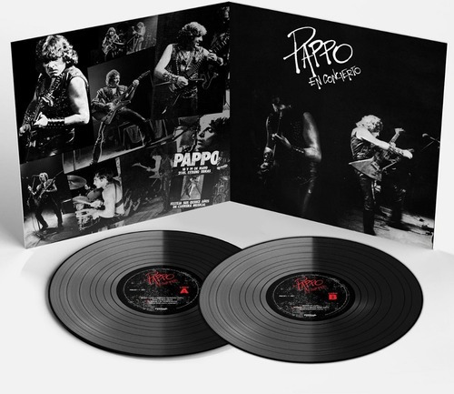 Imagen 2 de 2 de Pappo En Concierto Vinilo 2 Lp 2021