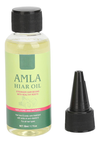 Aceite Para El Cabello Saludable, 50 Ml, Amla, Fortalece Las