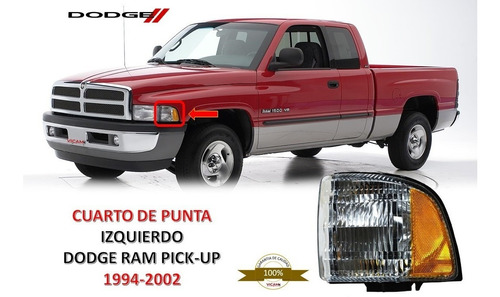 Cuarto De Punta Dodge Ram Pick-up  1994-2002 Izquierdo