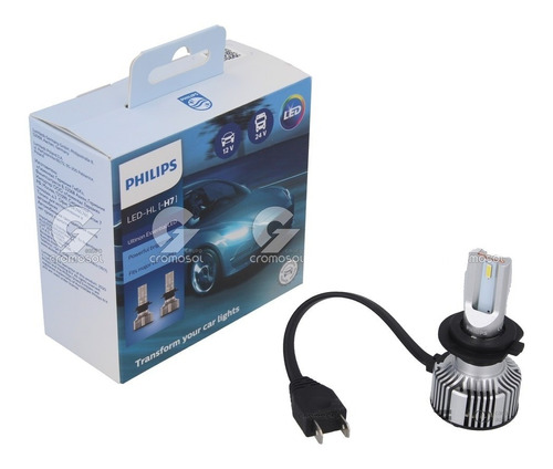 Lampara Philips H7 (11972) 12/24v 24w Px26d Led Auto X2
