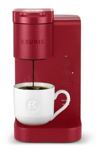 Keurig K-express Essentials Single Serve Kcup Cafetera, Roja Color Rojo