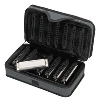 Comprar Set De 7 Armonicas Hohner Blues Band 7 Tonos + Estuche Tono C D E F G A B