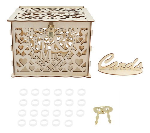 @ Caja Para Tarjetas, Llaves, Boda, Regalo De Dinero Para