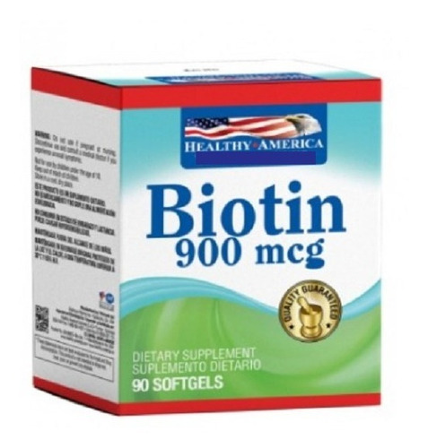Biotina 900mcg 90soft Blister - Unidad a $420