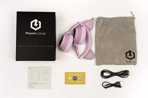 Powerlocus - Auriculares Bluetooth Inalámbricos Niños Pará,