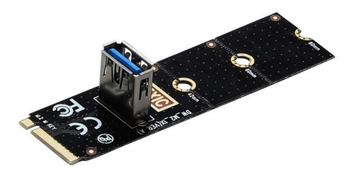 Imagen 7 de 8 de Adaptador Ngff M.2 A Pcie 1x Mineria Riser M2 A Usb Premium