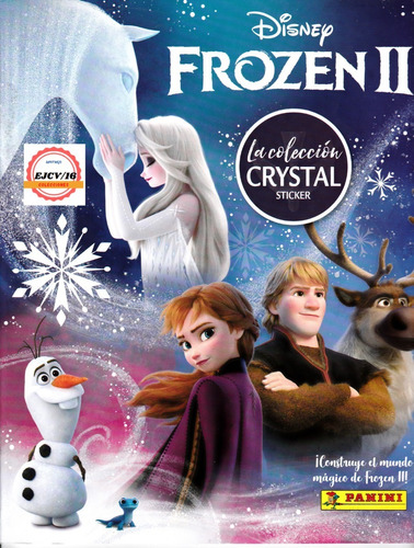  Álbum Frozen I I La Colección Crystal Completo A Pegar 