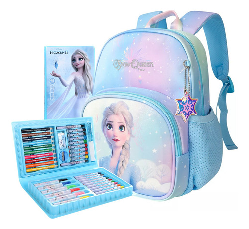 Frozen Elsa Niños Mochila Color Pen Set