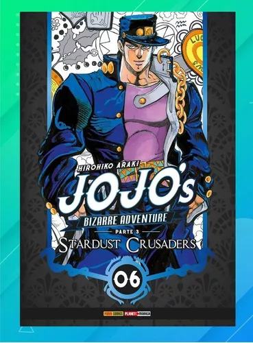 Livro - Jojo's Bizarre Adventure - Parte 3: Stardust Crusaders Vol