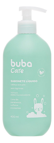 Sabonete Líquido Para Corpo Rosto Infantil 400ml- Buba Care