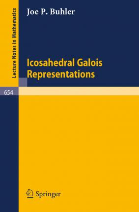 Libro Icosahedral Galois Representations - J. P. Buhler
