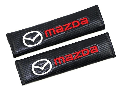 Funda Fibra De Carbono Para Cinturón De Seguridad Mazda 