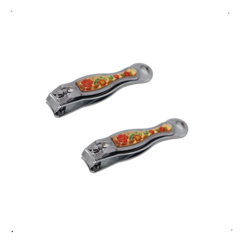 2 Pack Corta Uñas Inoxidable Chico Manos Pies Unisex C/ Lima