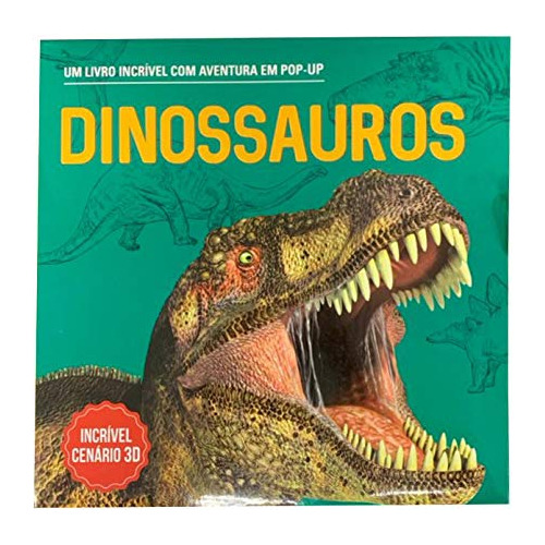 Libro Dinossauro 3d Um Livro Incrível Com Aventura Em Pop Up