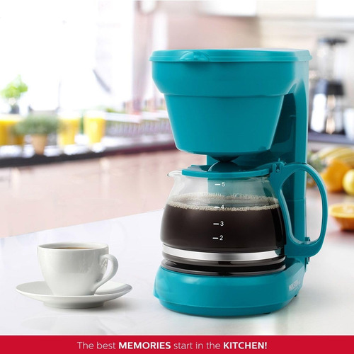 Cafetera Holstein Housewares Hh-0914701e Para 5 Tazas, Color