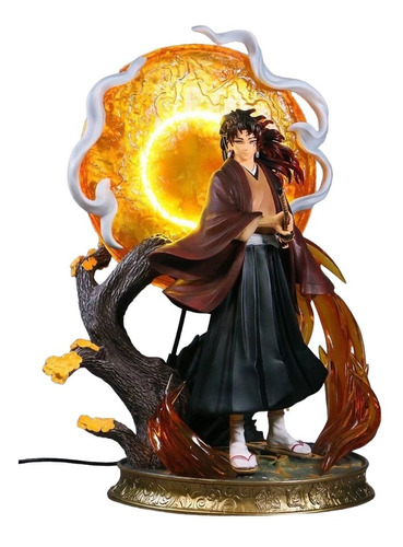 Figura Lámpara Anime Demon Slayer Tsugikuni Yoriichi 40 Cm 
