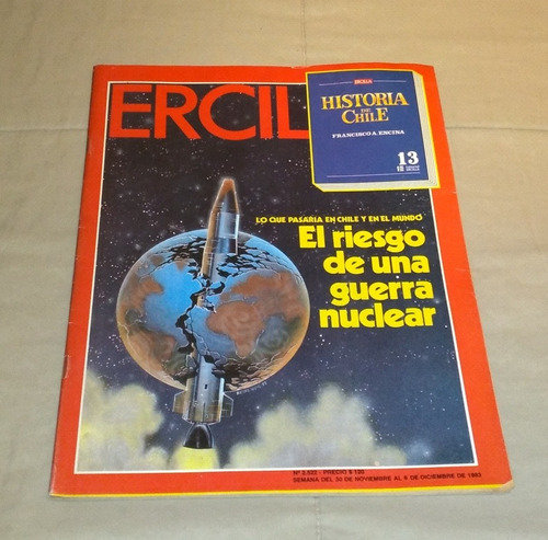 Revista Ercilla 2522 Noviembre 30 1983 Chile Guerra Nuclear