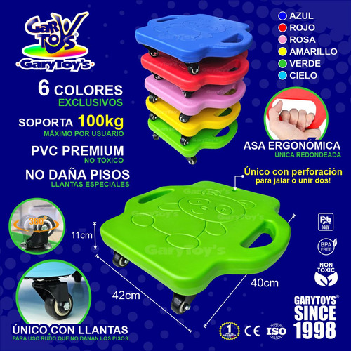 Patineta Tabla Juego Para Niñas Scooter Con Asas Deportiva