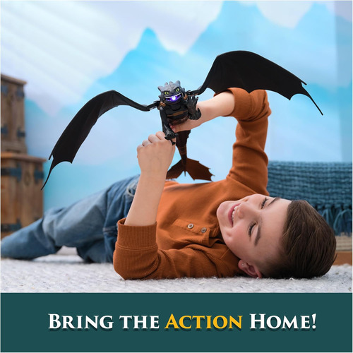 Dreamworks Dragons Cómo Entrenar A Tu Dragón Toothless Figur