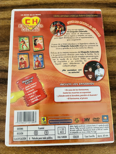 El Chapulín Colorado Especial De Espantos Dvd 2008 (Usado)