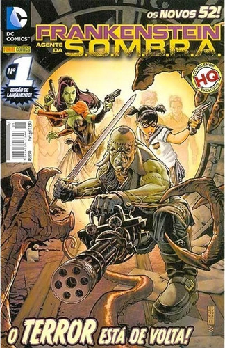Frankenstein Agente Da Sombra 1 Novos 52 Dc Comics Panini