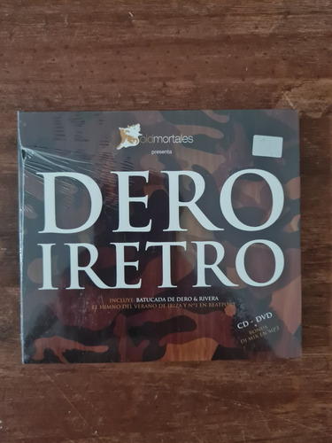 Dj Dero Iretro Dero In Concert 2009/2010 2 Cd/ Dvd Sellado