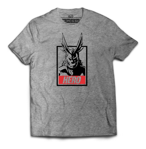 Camiseta Camisa Boku No Hero Academia All Might Hero Herói