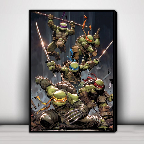 Cuadro Decorativo Tortugas Ninja Tmnt F991