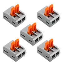 Comprar Derivador Conector Rápido De 2 Cables Ø 6mm ² Pack 5 Fichas