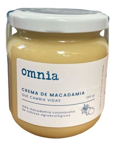 Imagen 1 de 3 de Crema De Macadamia 200 Gramos - g a $186