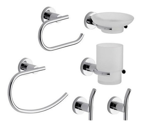 Fv Griferia Libby Set De Accesorios Baño 0179.06/39 Oferta