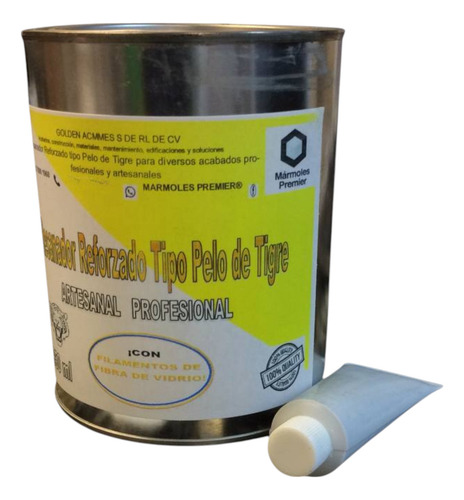 Resanador Reforzado Pelo De Tigre Fibra De Vidrio 950ml Mp.