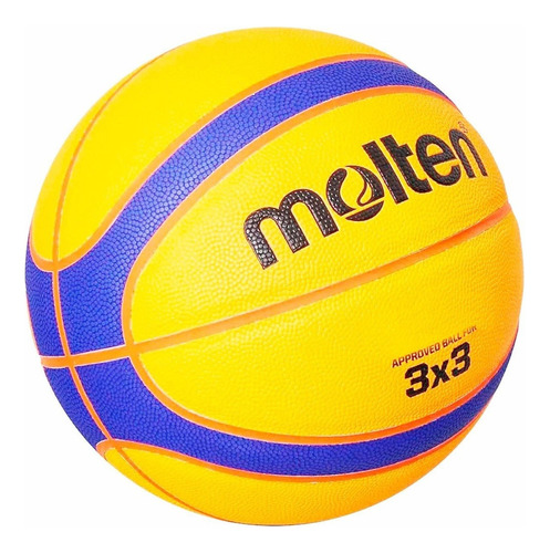 Pelota De Basket Molten 3x3 Goma Original Basquetbol El Rey