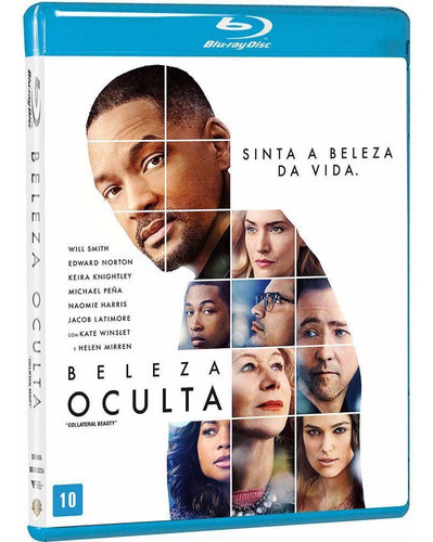 Blu-ray Beleza Oculta - Will Smith - Lacrado Frete R