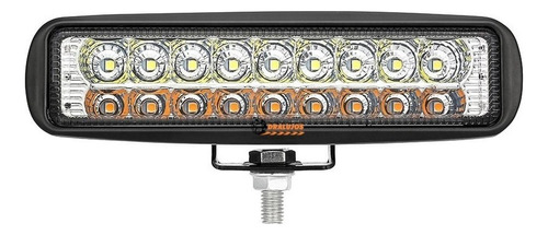 1 Exploradora Lineal 18 Led Bicolor 4500lumen Moto/carro Imp