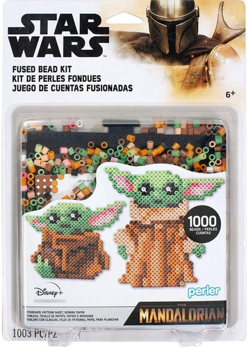 Mandalorian Baby Yoda Perler Beads Hama Grogu Star Wars Mil