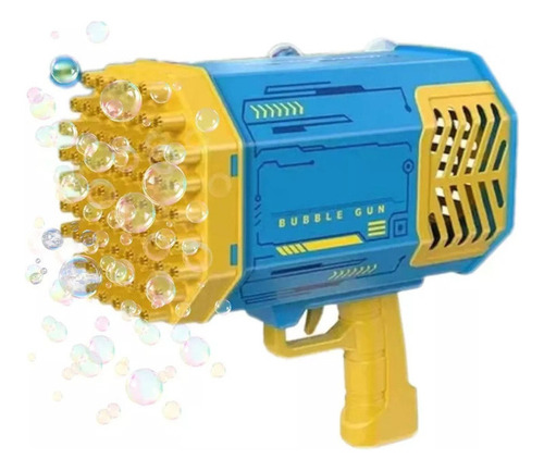 Ametralladoras Bazooka Bubble De 69 Agujeros Con Luces De Co