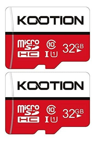 Kootion 32gb Micro Sd Card 2-pack Class 10 Micro Sdhc Card U