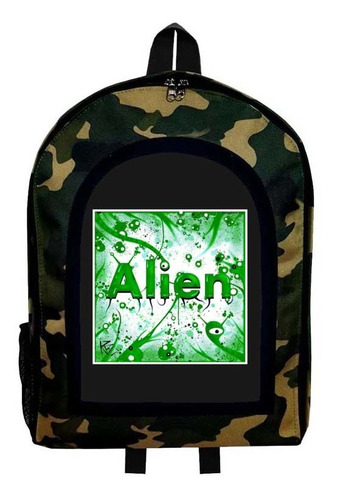 Mochila Camuflada Grafiti Graffiti Arte Urbano Modelo B33