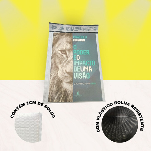 Envelope Segurança Com Plastico Bolha Preso 19x25 200 Peças