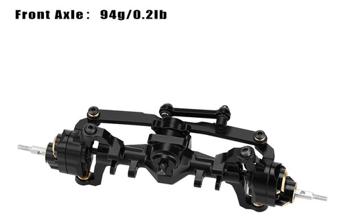 Eje Delantero Completo De Latón Para 1/24 Axial Scx24 Con