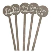 Comprar Agitadores Revolvedor Trago Largo Personalizados Pack X 100u