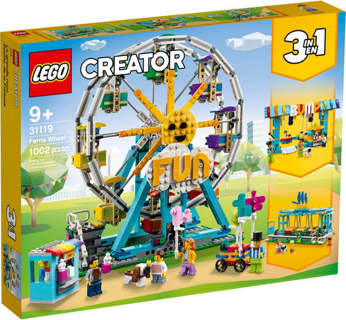 Lego 31119 Creator - 3 Em 1 - Roda-gigante