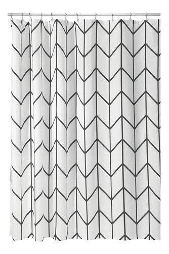 Cortina Ducha Tela Facil Cuidado Ojal Reforzado Para Bañera