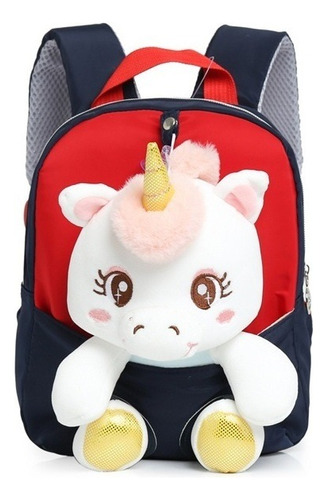 Bolsa De Hombro De Unicornio De Peluche Para Niños