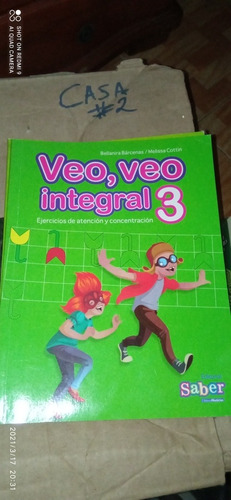 Libro Veo Veo Integral 3 Bellanira Bárcenas Y Melissa Cottin