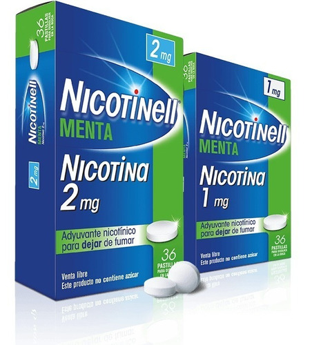 Nicotinell Pastillas De Nicotina 2mg Sabor Menta