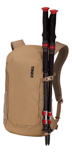 Mochila Trekking Thule Alltrail 18l Bege Com Capa De Chuva