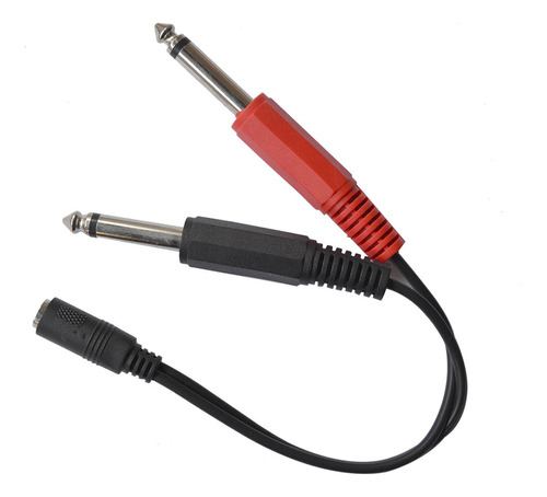 Vimvip 3.5 mm Hembra A Dual 1/4  Ts 6.35 mm Male Cable Ester